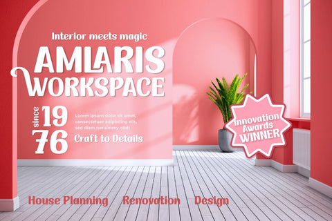 ANWUTOK | Display Font Font twinletter 