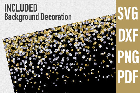 ANY YEAR Graduation Cap Gift Box | Die Cut Files | SVG, DXF | Black | Free Tutorial SVG Marlene Campos 