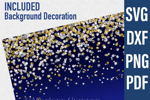 ANY YEAR Graduation Cap Gift Box | Die Cut Files | SVG, DXF | Navy Blue | Free Tutorial SVG Marlene Campos 