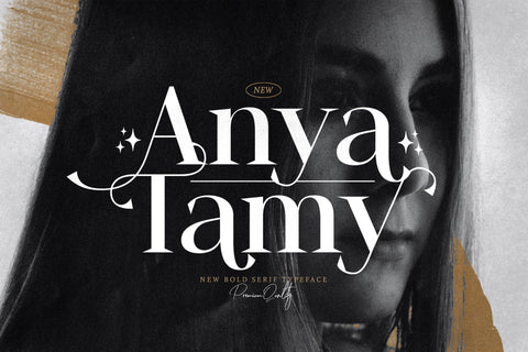 Anya Tamy - Classic Serif Font Font StringLabs 