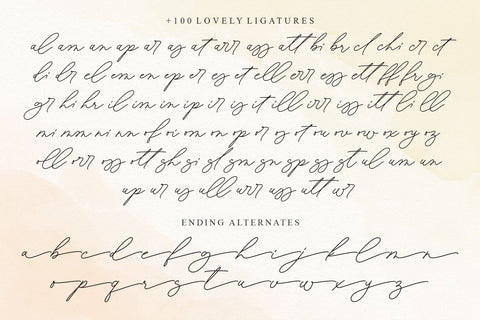 Aomine Font Four Lines Std. 