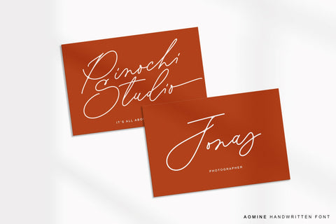 Aomine Font Four Lines Std. 