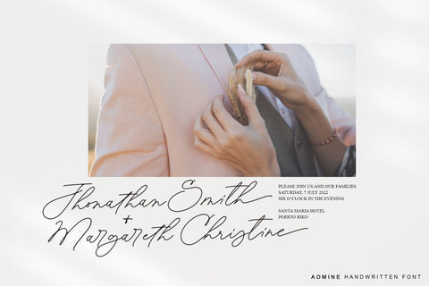 Aomine Font Four Lines Std. 