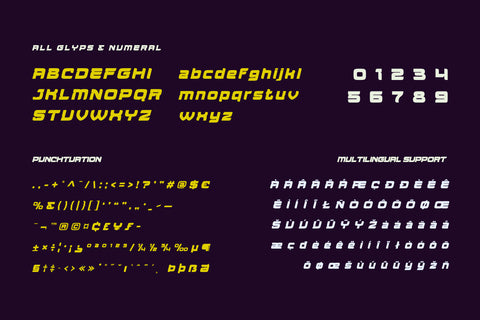 Aougtron | Athletic Font Font twinletter 