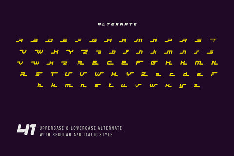 Aougtron | Athletic Font Font twinletter 