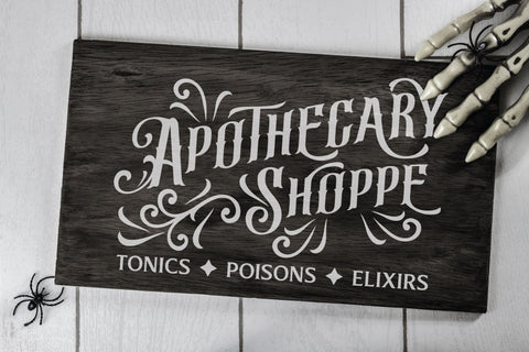 Apothecary Shoppe - SVG, PNG, DXF, EPS SVG Elsie Loves Design 