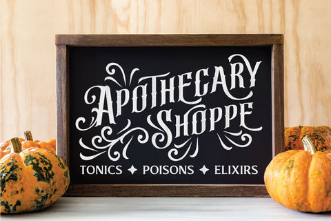 Apothecary Shoppe - SVG, PNG, DXF, EPS SVG Elsie Loves Design 