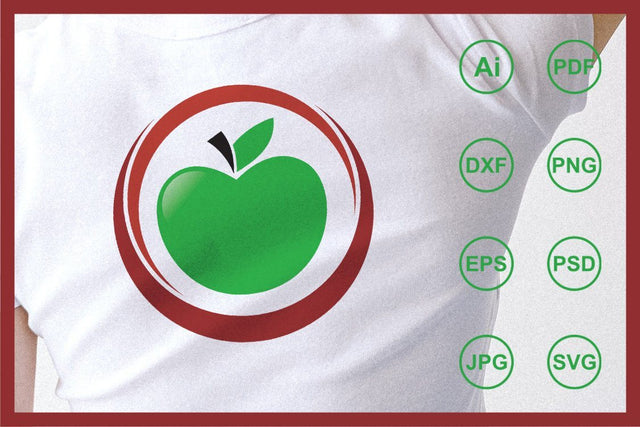 Apple design illustration SVG Leamsign Studio 