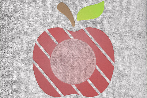 Apple embroidery monogram frame for kids Embroidery/Applique DESIGNS embroidery-workshop 
