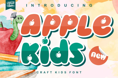 Apple Kids Font Letterena Studios 