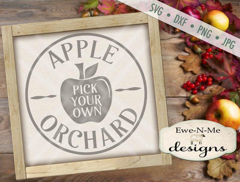 Apple Orchard - Cutting File SVG Ewe-N-Me Designs 