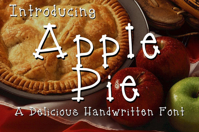 Apple Pie Font Design Shark