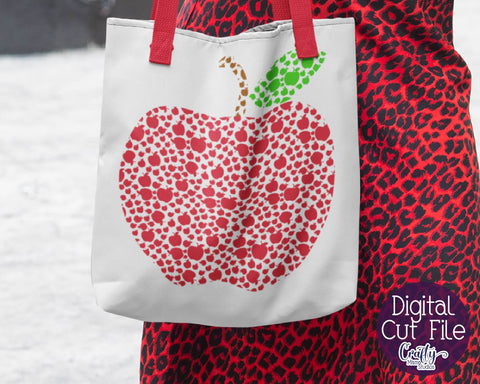 Apple - School - Teacher Svg SVG Crafty Mama Studios 