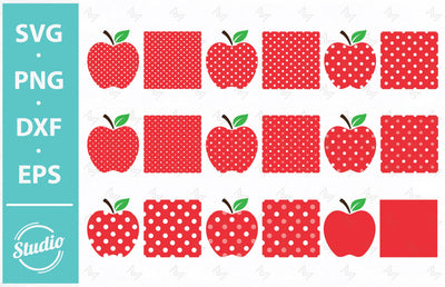 Apple Svg bundle, Apple Svg, Apple Name Frame Svg, Apple Monogram Svg, Teacher Monogram Svg, Teacher Svg, School Svg, Back To School Svg SVG SailorMoonDigitals 