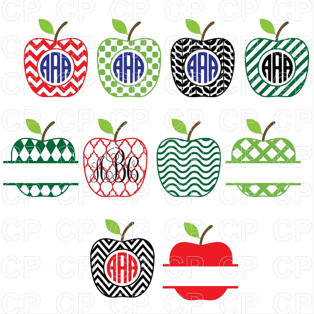 Apple SVG Bundle SVG cutperfectstudio