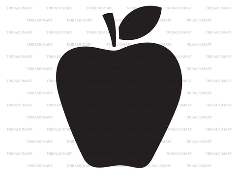 Apple SVG TribaliumArtSF 