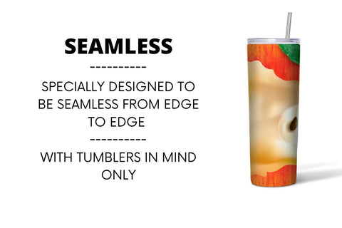 Apple Tumbler Sublimation Sublimation SvgOcean 