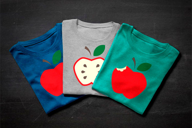 Apples Set SVG Designed by Geeks 