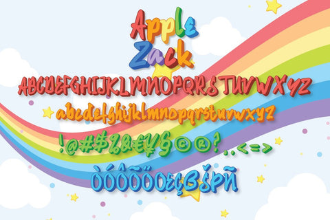 Applezack Font studioalmeera 