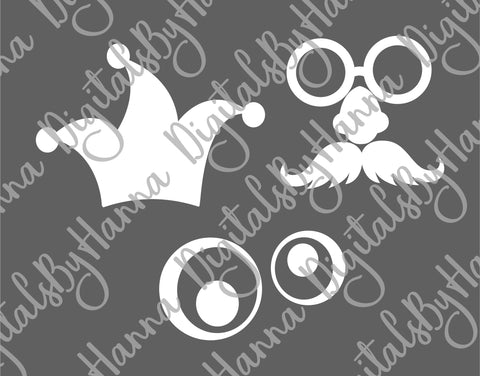 April Fools Day Print & Cut SVG Digitals by Hanna 