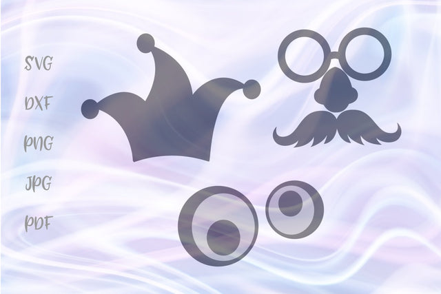 April Fools Day SVG, PNG, DXF, PDF, JPG SVG Digitals by Hanna 