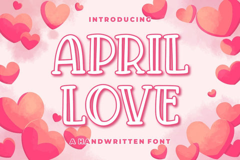 April Love Font Good Java 