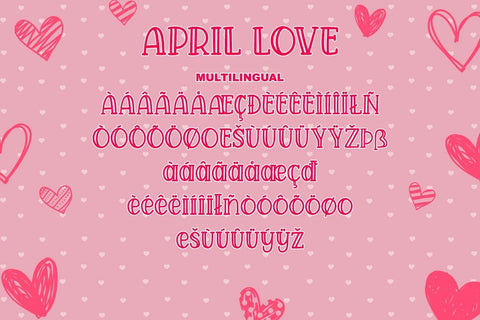 April Love Font Good Java 