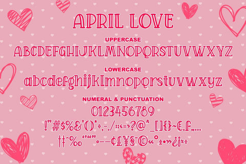 April Love Font Good Java 