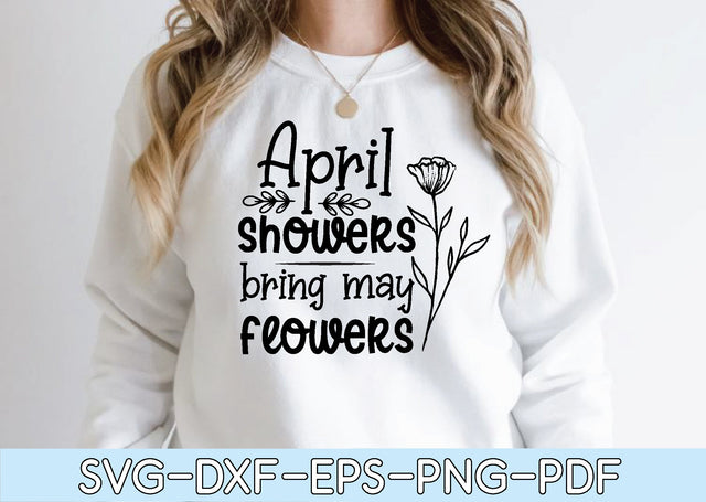 april showers bring may flowers svg SVG designstore 