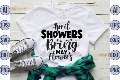 April Showers Bring May Flowers svg SVG orpitasn 