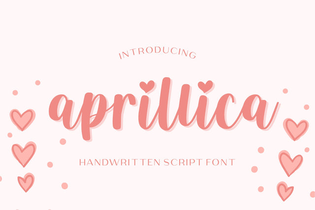 Aprillica Font Qwrtype Foundry 