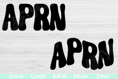 APRN Svg, Advanced Practice Registered Nurse Svg, Dxf, Png Instant Digital Download Design Svg For Cricut, Glowforge, Silhouette Vector SVG TiffsCraftyCreations 
