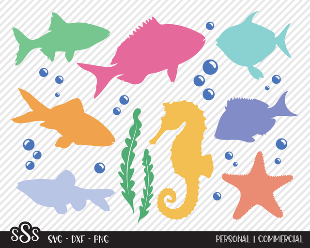 Aquarium Bundle | Outdoor SVG SVG Texas Southern Cuts 