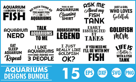 Aquarium SVG Designs Bundle SVG PatternFeed8 