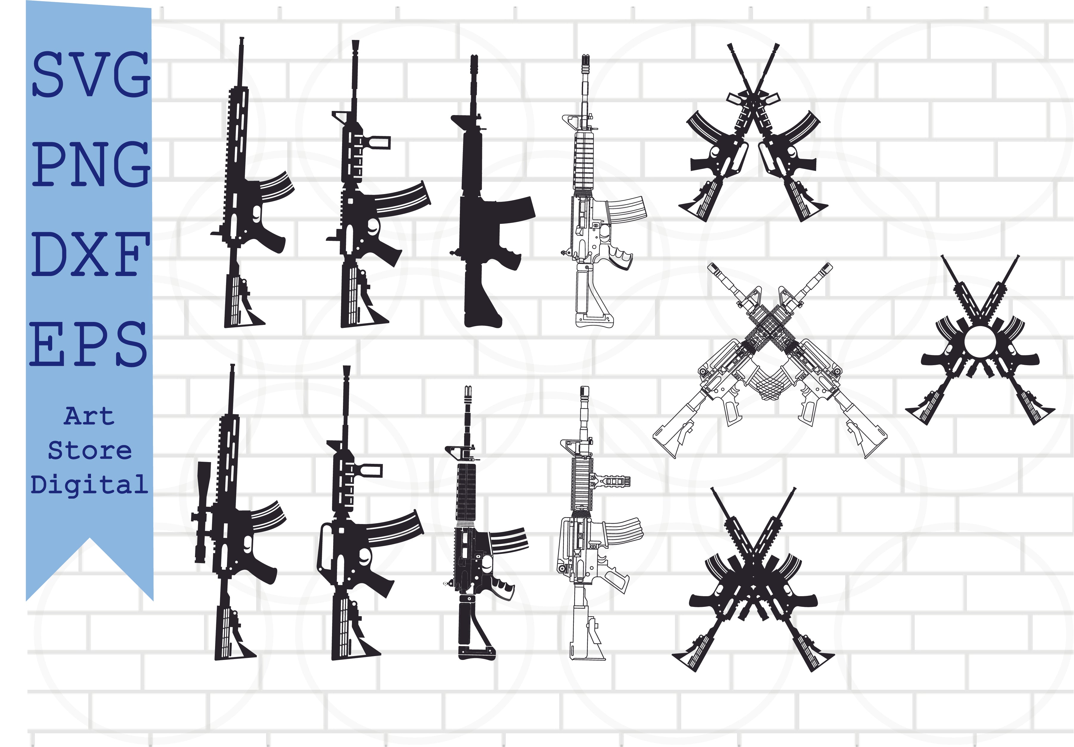 Exploded Ar Svg AR-15 Svg, Pistol Svg, AR15 SVG, AR-15 SVG, Gun Svg, M-16 Svg, M-4 Svg ...
