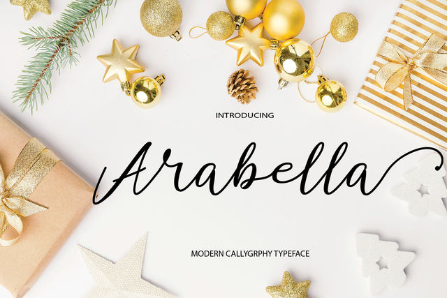 Arabella Script Font mahyud creatif 