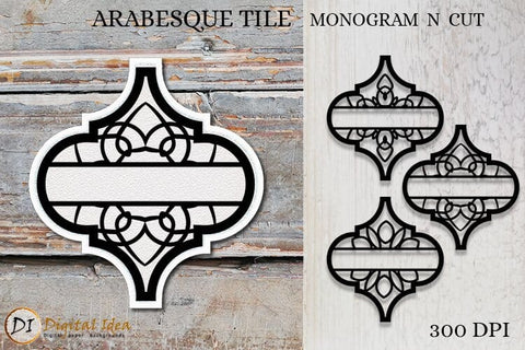 Arabesque Christmas Layered Design. Christmas Decor Laser Cut 3D. SVG Evgenyia Guschina 