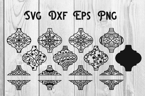 Arabesque Christmas Ornament SVG, Arabesque svg SVG dadan_pm 