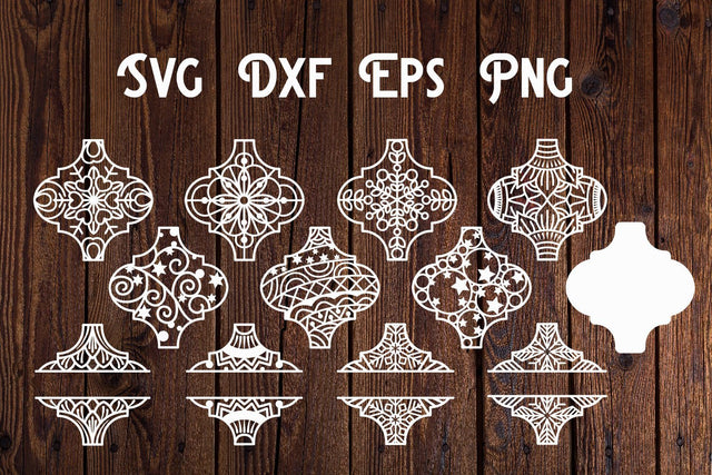 Arabesque Christmas Ornament SVG, Arabesque svg SVG dadan_pm 