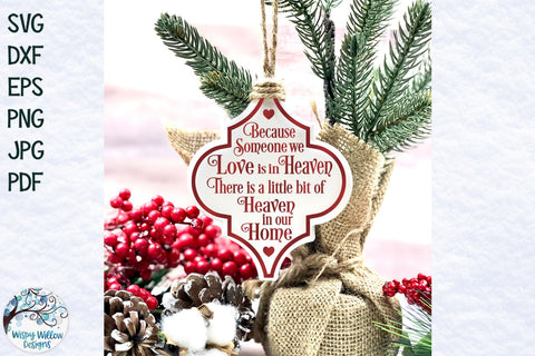 Arabesque Christmas Ornament SVG Bundle SVG Wispy Willow Designs 