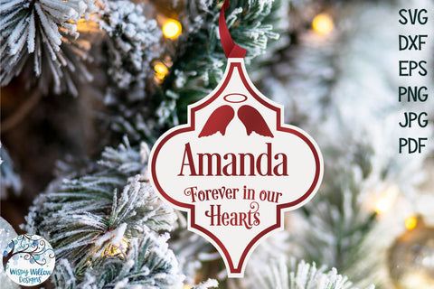 Arabesque Christmas Ornament SVG Bundle SVG Wispy Willow Designs 