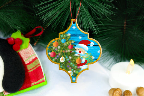 Arabesque Christmas ornaments | Arabesque sublimation Sublimation Svetana Studio 