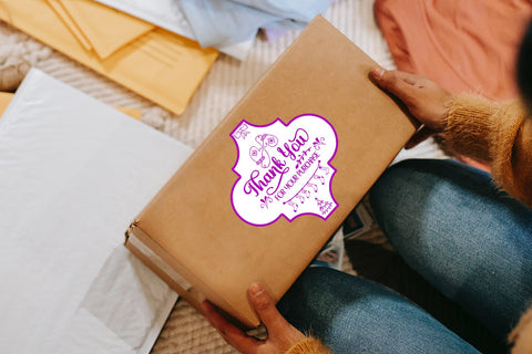 Arabesque Christmas Small Business Stickers Bundle-Christmas SVG Happy Printables Club 