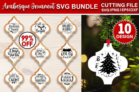 Arabesque Ornament SVG Bundle SVG Designangry 