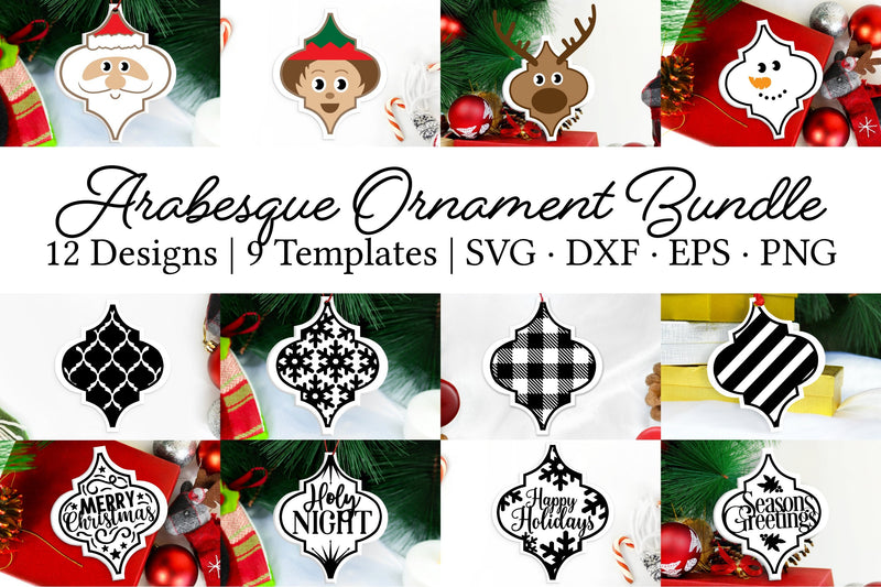 Arabesque Ornament SVG Bundle SVG SavanasDesign 