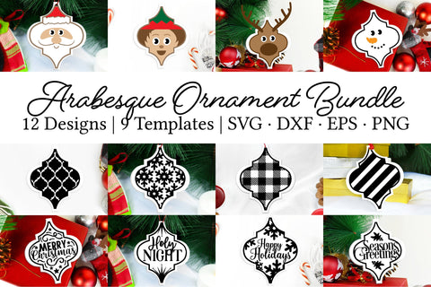 Arabesque Ornament SVG Bundle SVG SavanasDesign 