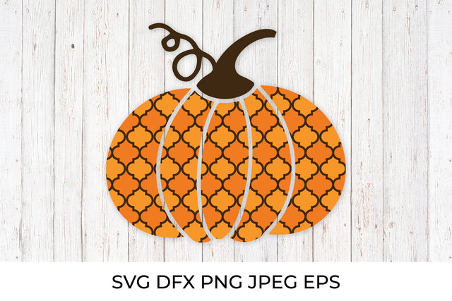 Arabesque Pumpkin. Fall decorations. Thanksgiving SVG SVG LaBelezoka 