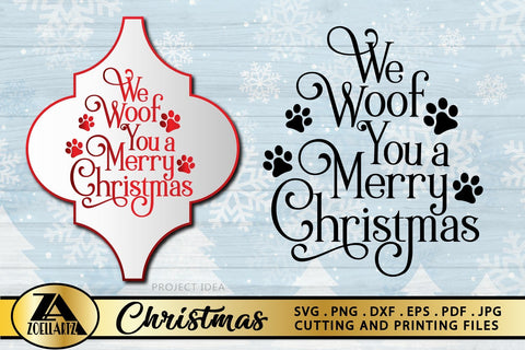 Arabesque SVG PNG DXF Animal Christmas Ornament SVG cut file SVG zoellartz 