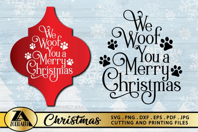 Arabesque SVG PNG DXF Animal Christmas Ornament SVG cut file SVG zoellartz 