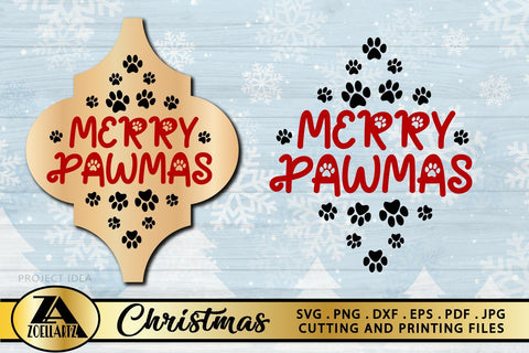 Arabesque SVG PNG DXF Animal Ornament SVG Christmas Ornament SVG zoellartz 